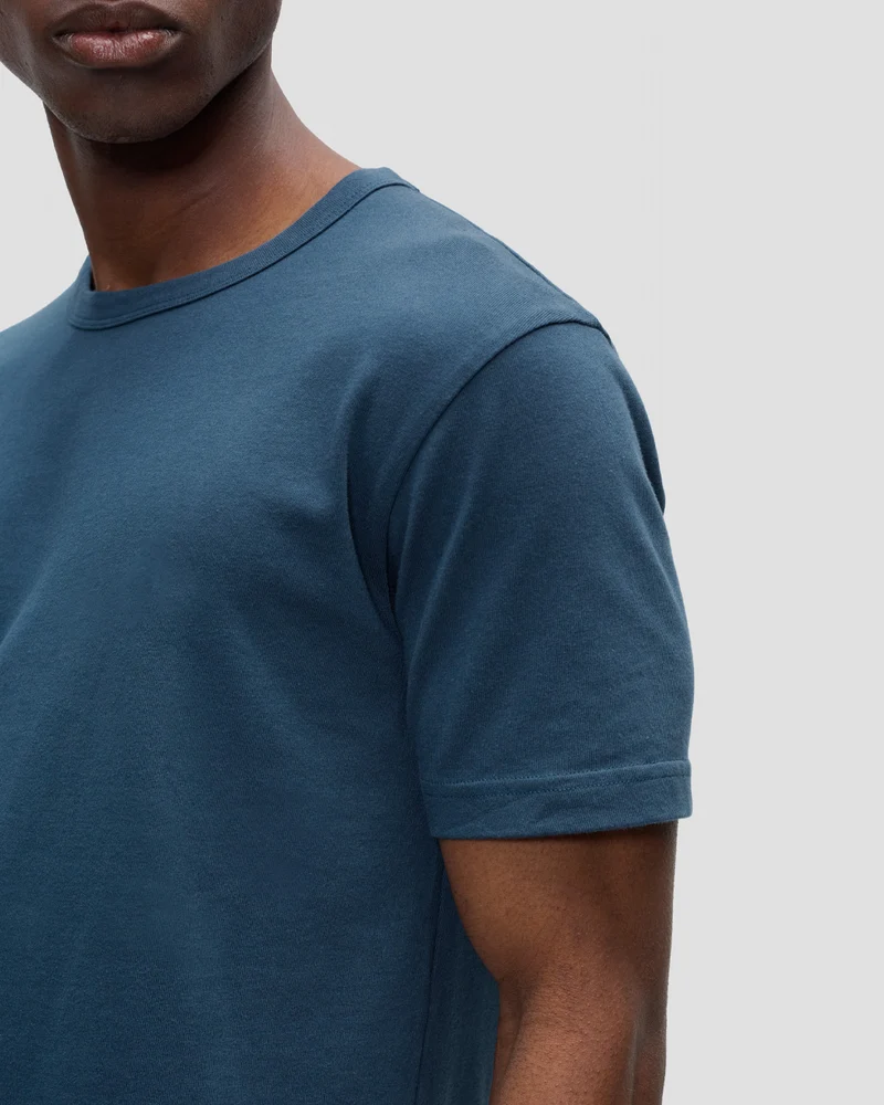 The Heavyweight T-Shirt - Petrol Blue