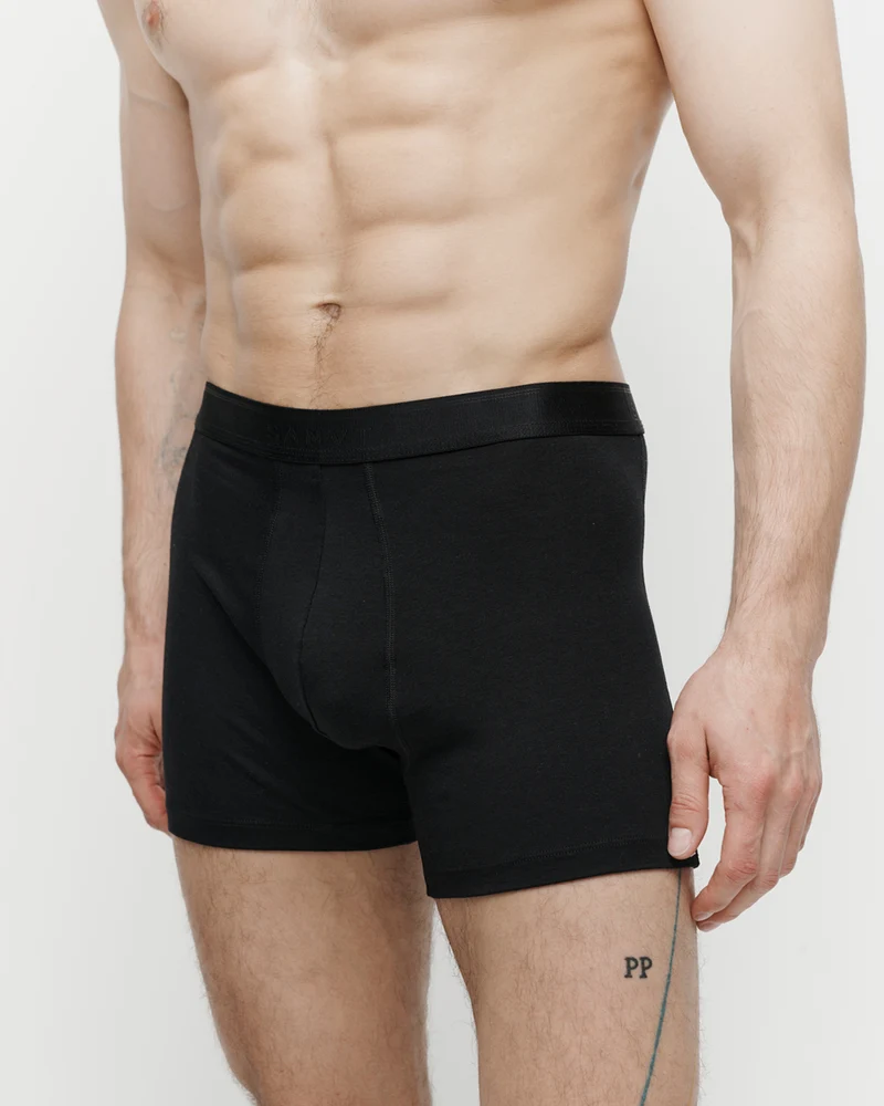 The Perfect Boxer Briefs - Black (1 Pack)