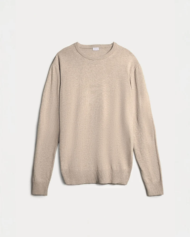 The Merino Sweater - Dark Beige