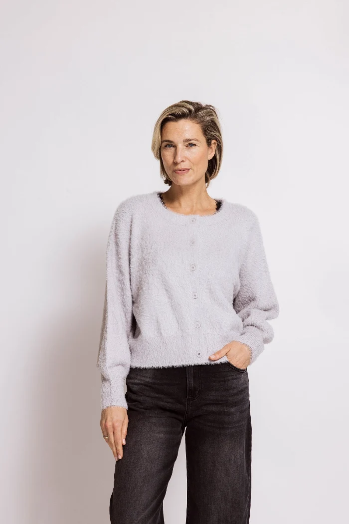 Zhrill Cardigan/Strickjacke Masa grey/grau