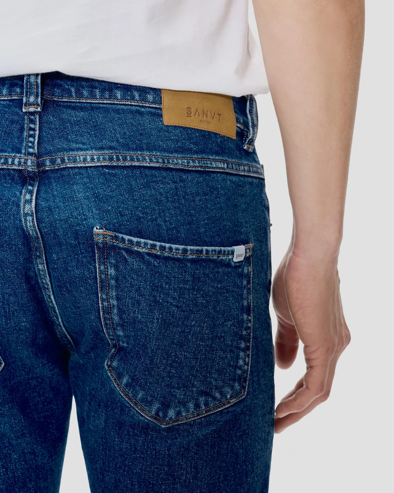 The Slim Fit Jeans - Washed Blue