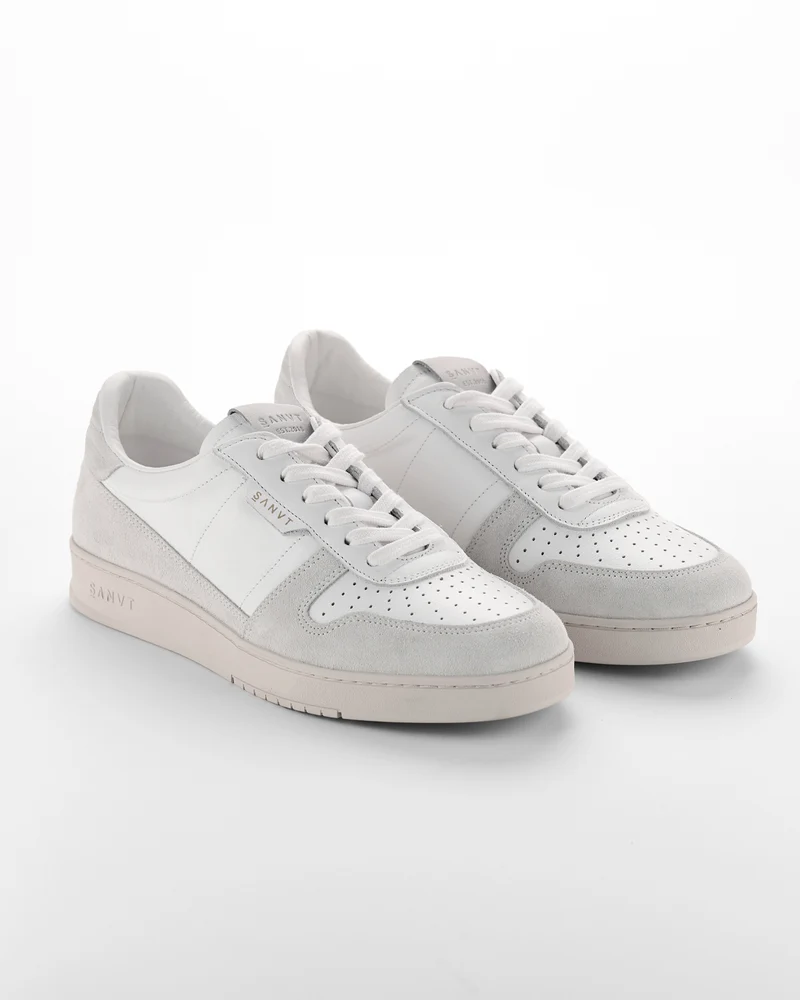 The Court Sneaker - White Nubuck