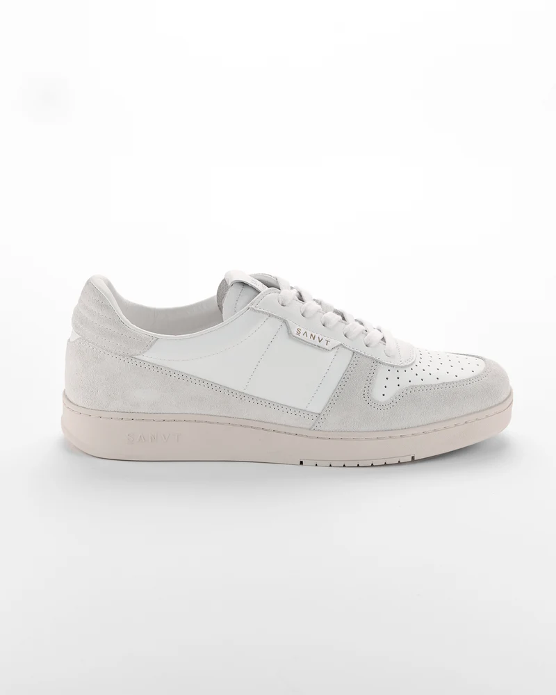 The Court Sneaker - White Nubuck