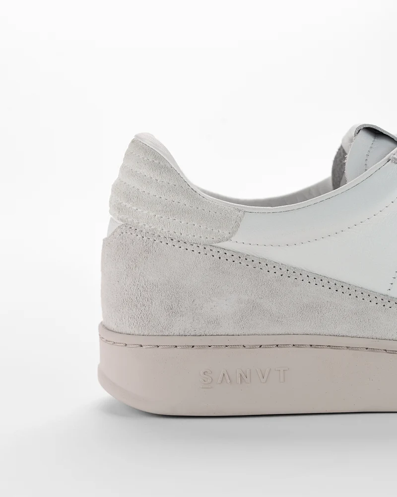 The Court Sneaker - White Nubuck