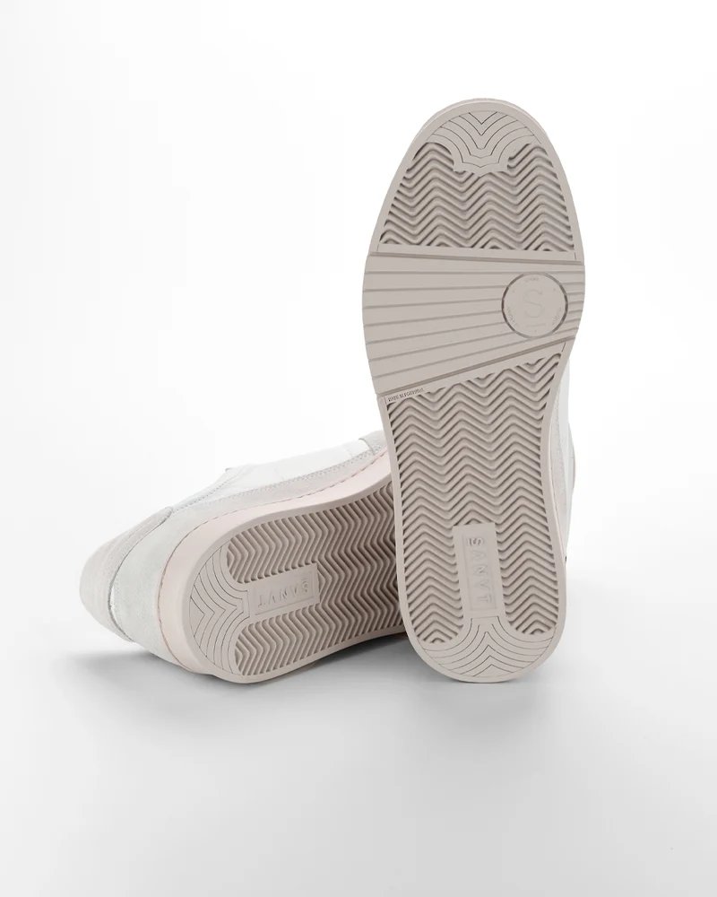 The Court Sneaker - White Nubuck