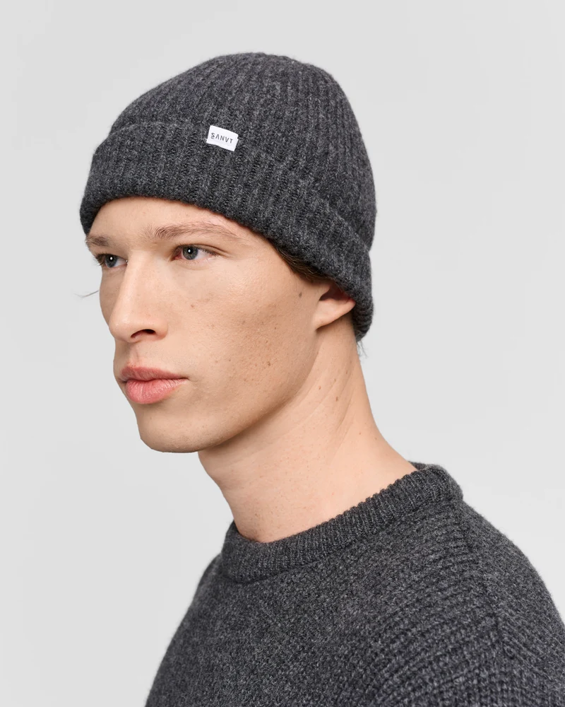 The Merino Beanie - Grey