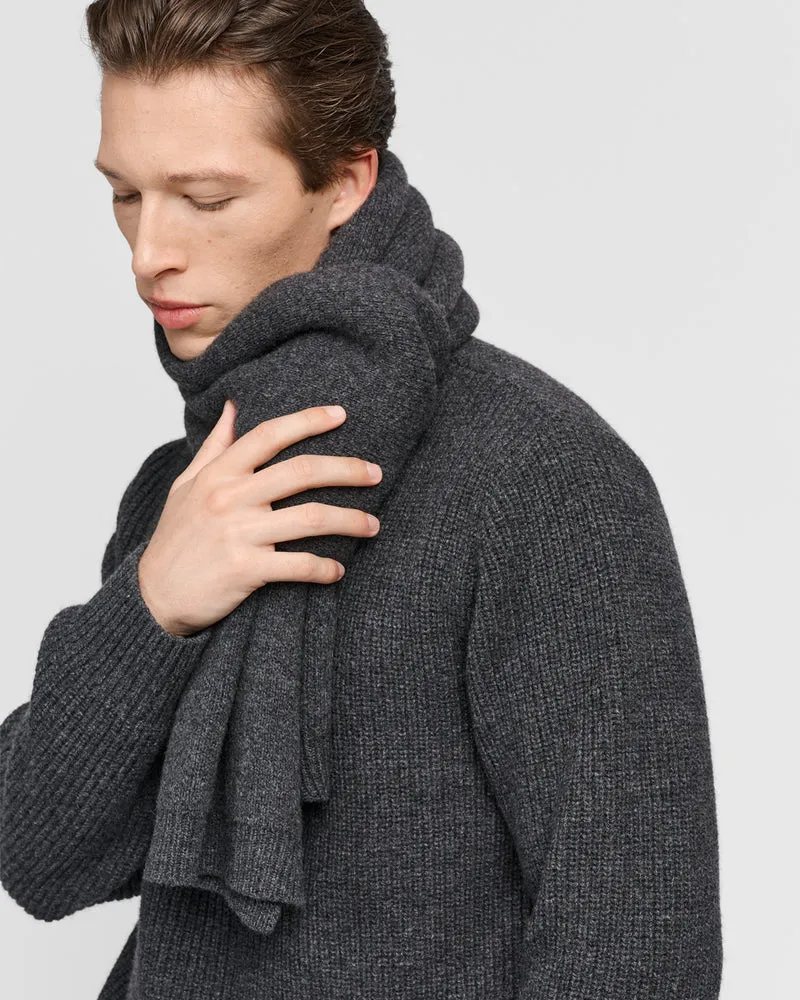 The Merino Scarf - Grey