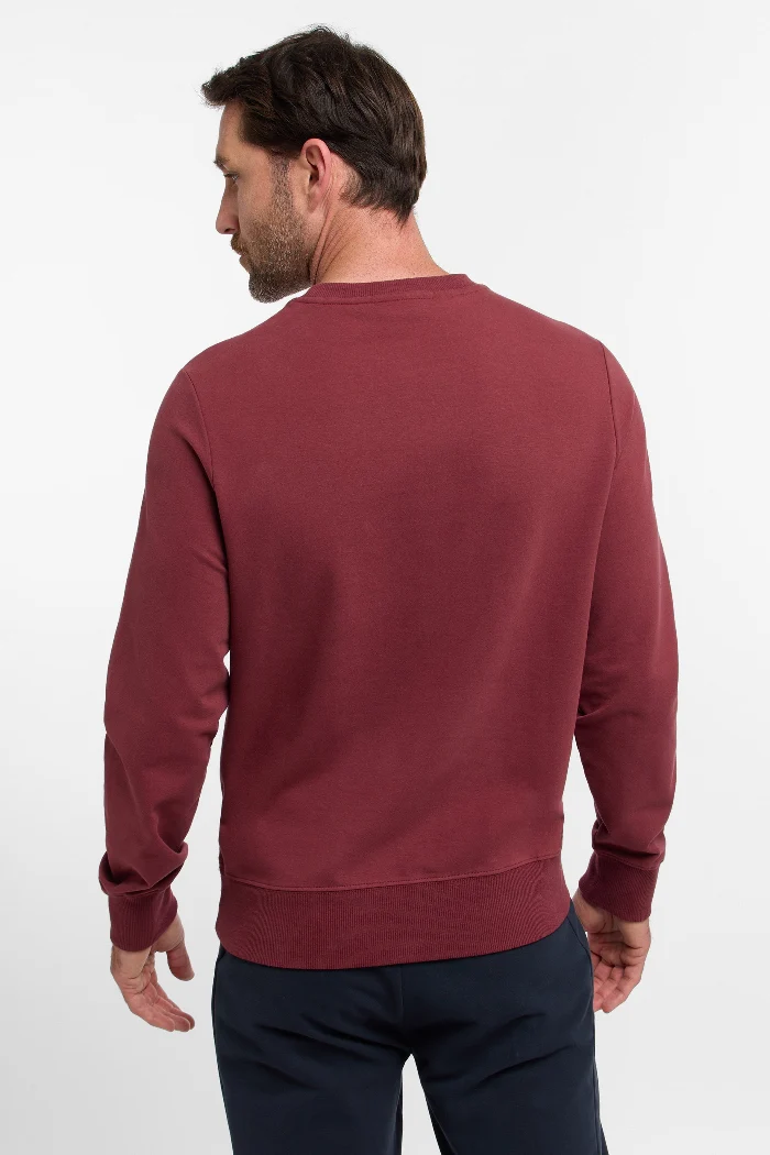 Elbsand Men Sweatshirt Jannik maroon