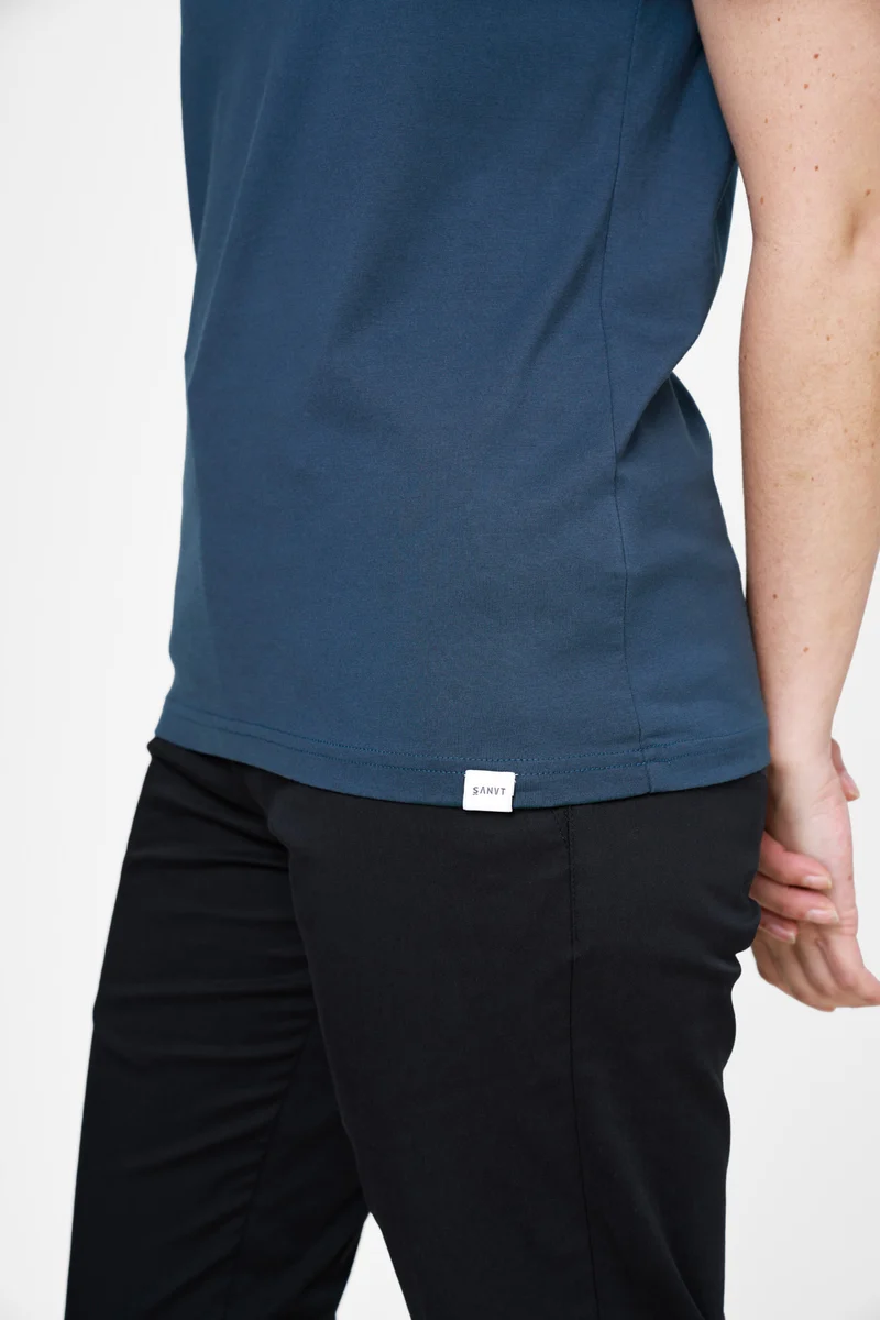 The Unisex T-Shirt - Petrol Blue