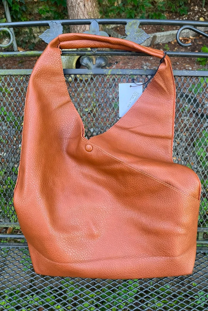 TrendVille Beuteltasche hellbraun