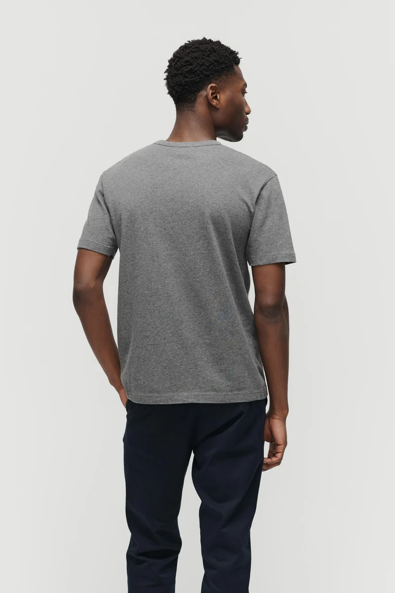 The Heavyweight T-Shirt - Dark Grey Melange