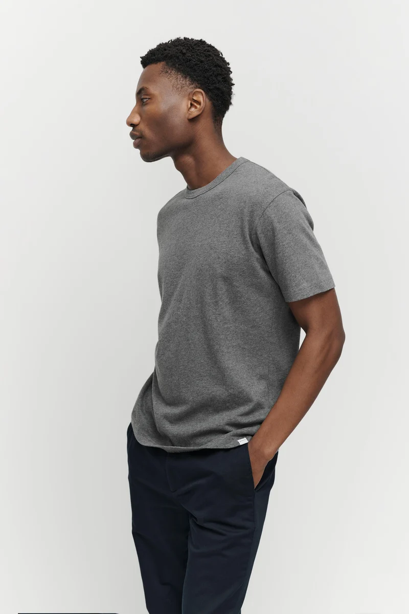 The Heavyweight T-Shirt - Dark Grey Melange