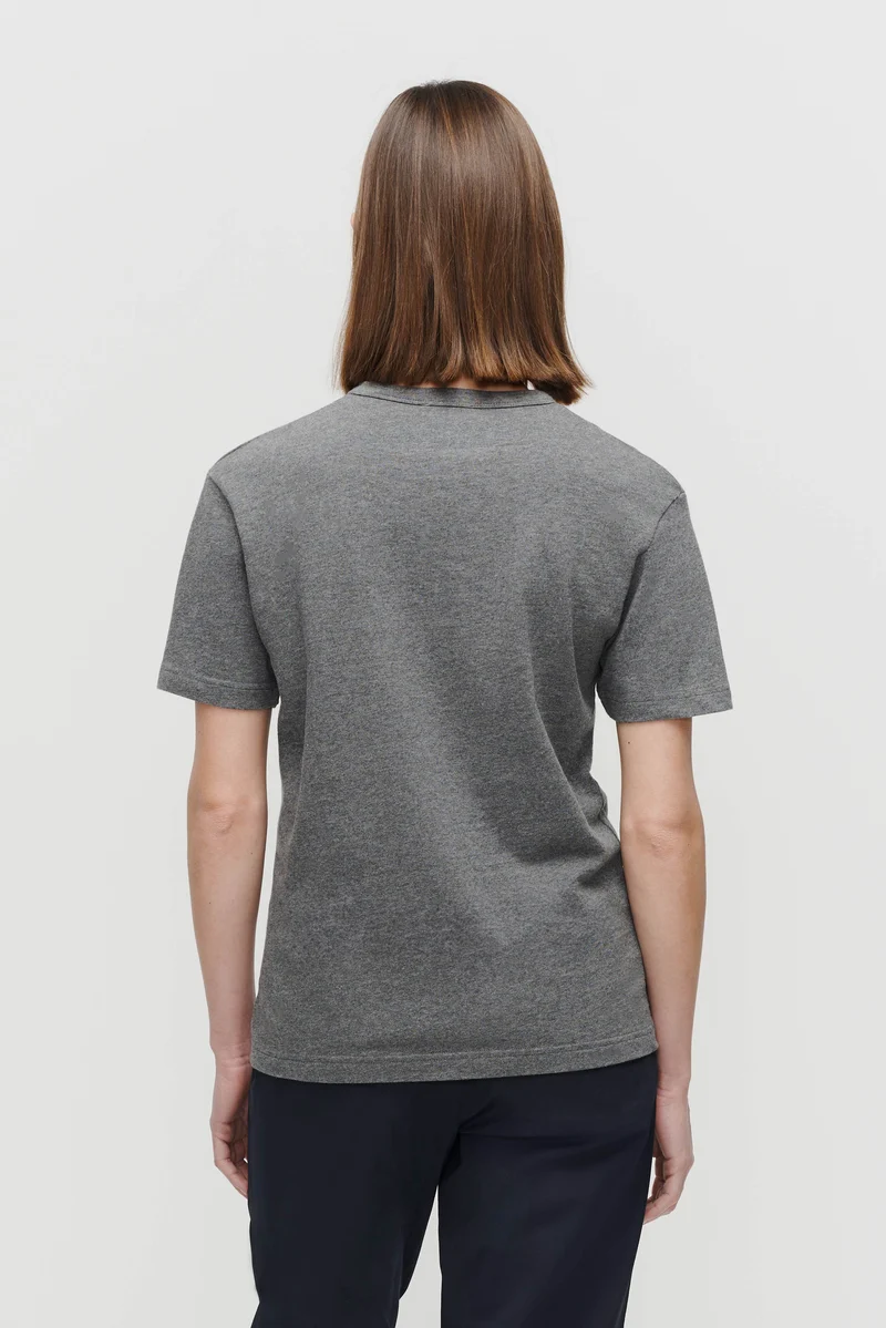 The Heavyweight Unisex T-Shirt - Dark Grey Melange