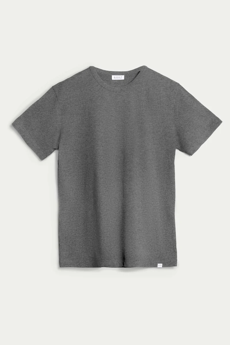 The Heavyweight Unisex T-Shirt - Dark Grey Melange