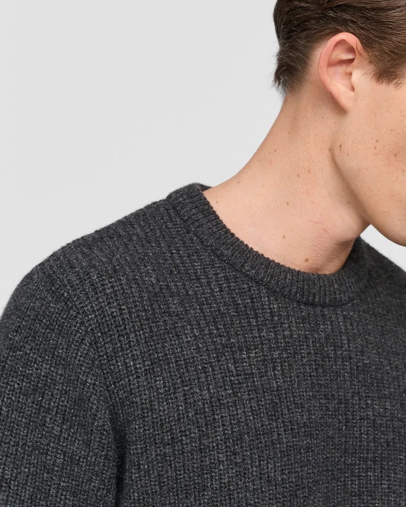 The Heavy Merino Sweater - Grey