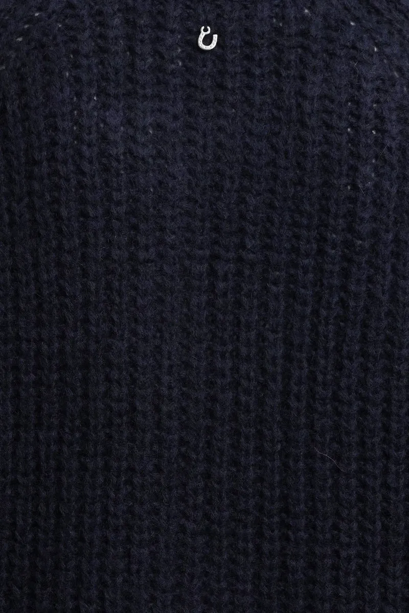 Smith & Soul Hairy Strickjacke/Cardigan marine