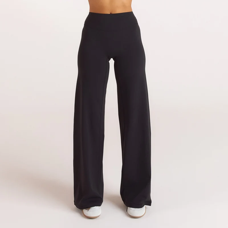 ContourSoft™ Gerade Leggings - Schwarz