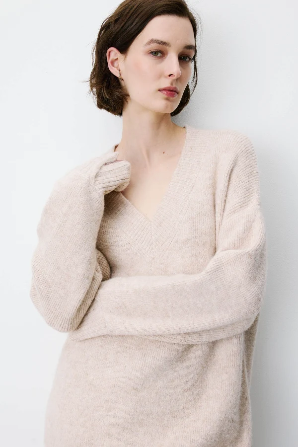 Grace & Mila Strickkleid Airina beige
