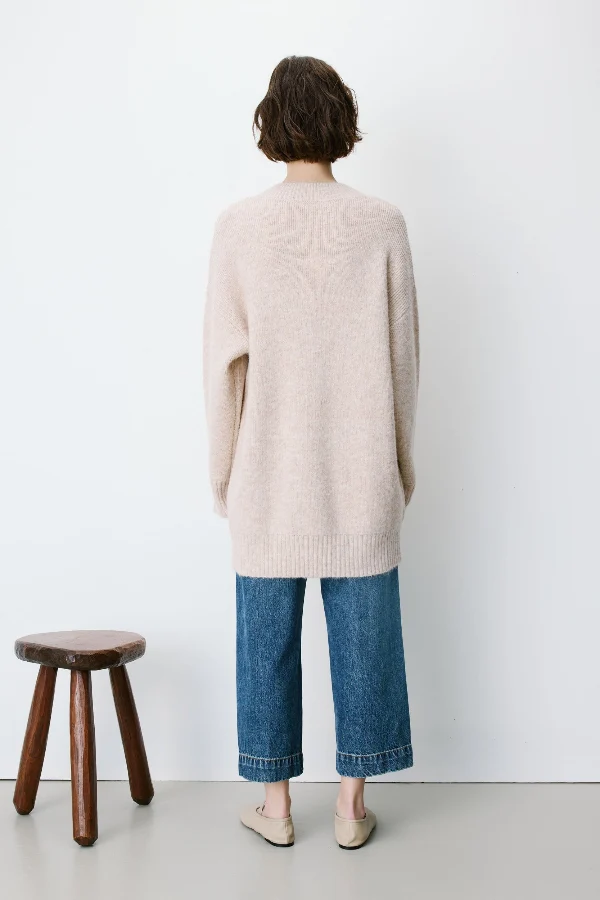Grace & Mila Strickkleid Airina beige