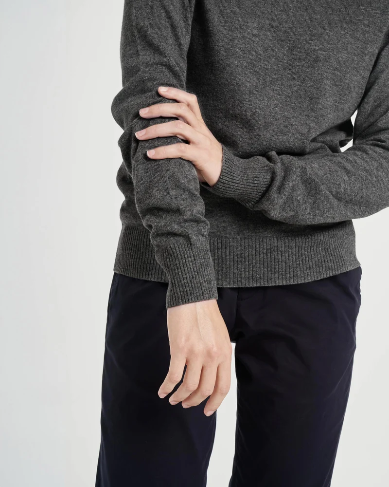 The Unisex Merino Sweater - Grey