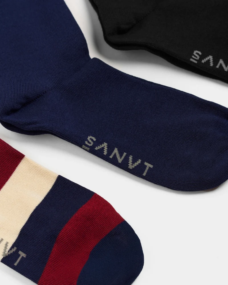 The Crew Socks (3 Pack) - Mix