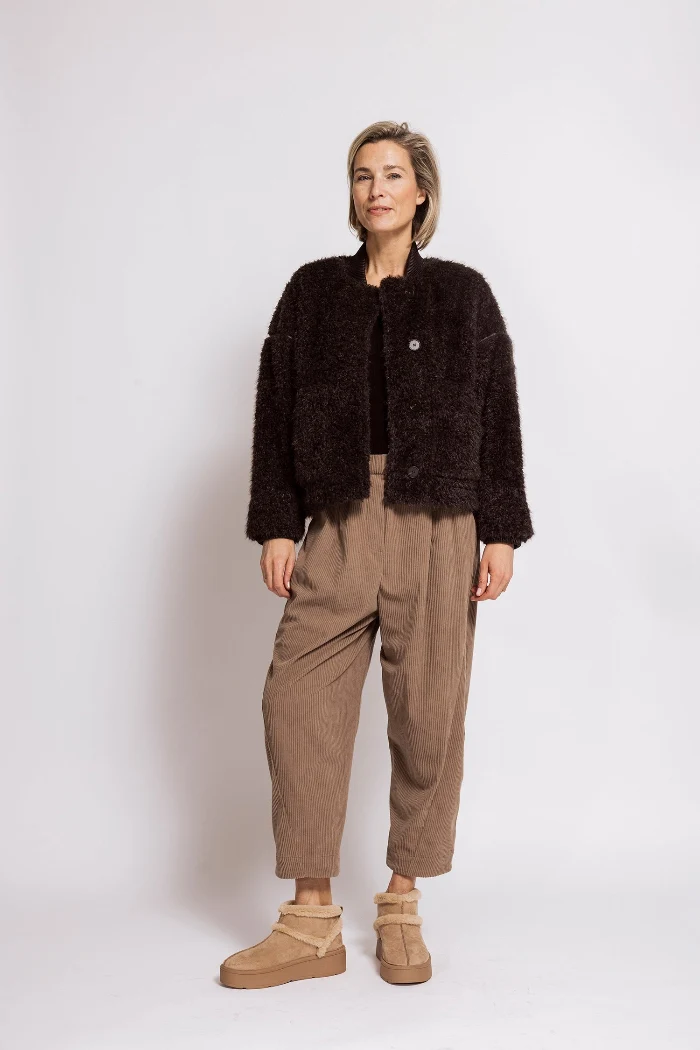 Zhrill Jacke Mera braun