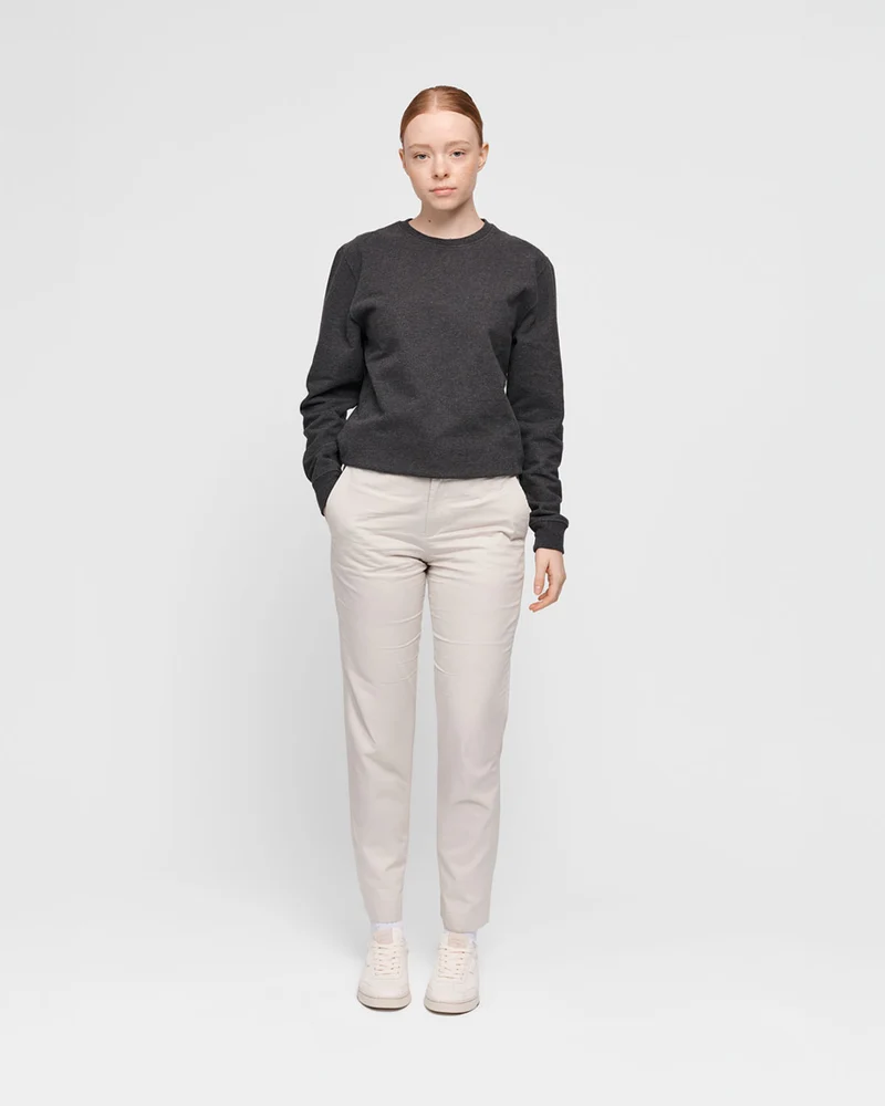 The Unisex Sweatshirt - Dark Grey Melange