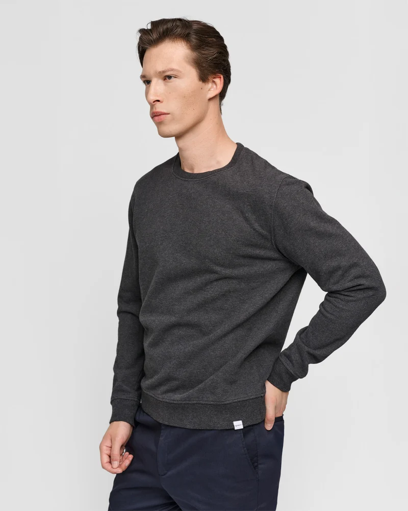 The Perfect Sweatshirt - Dark Grey Melange