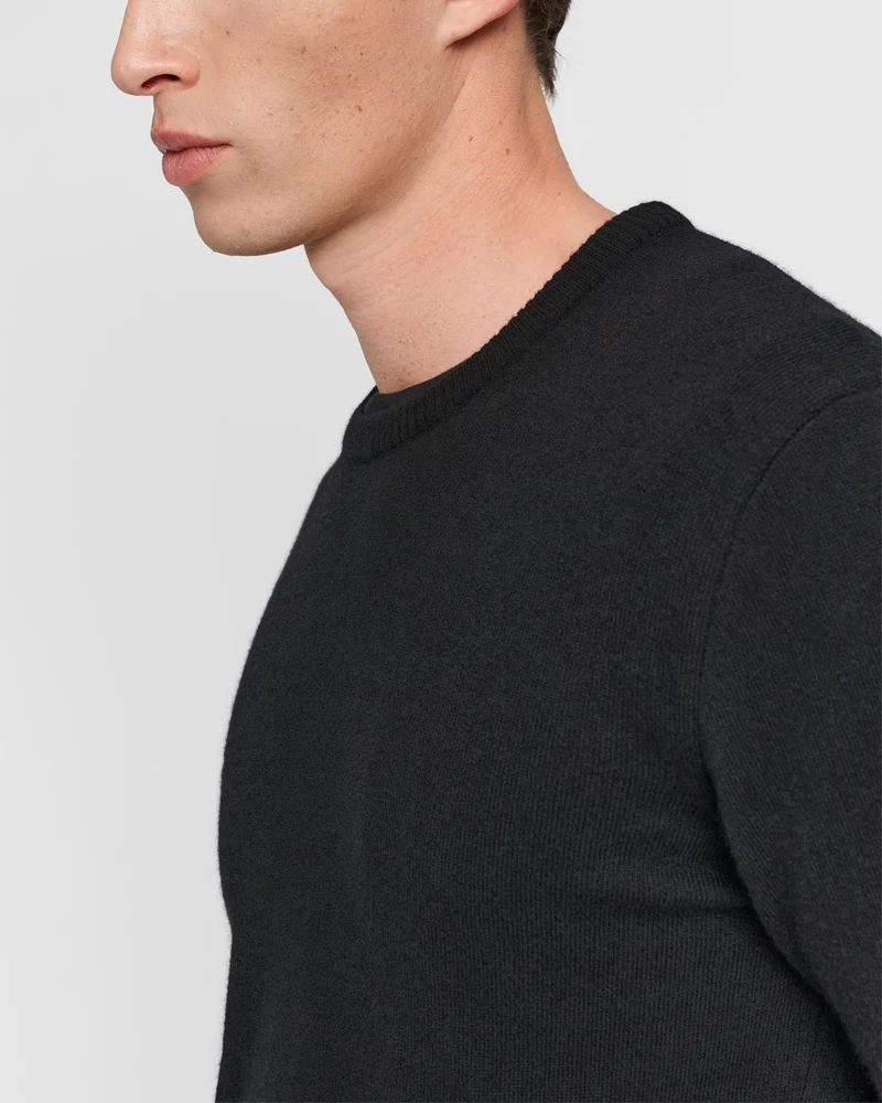 The Merino Sweater - Black