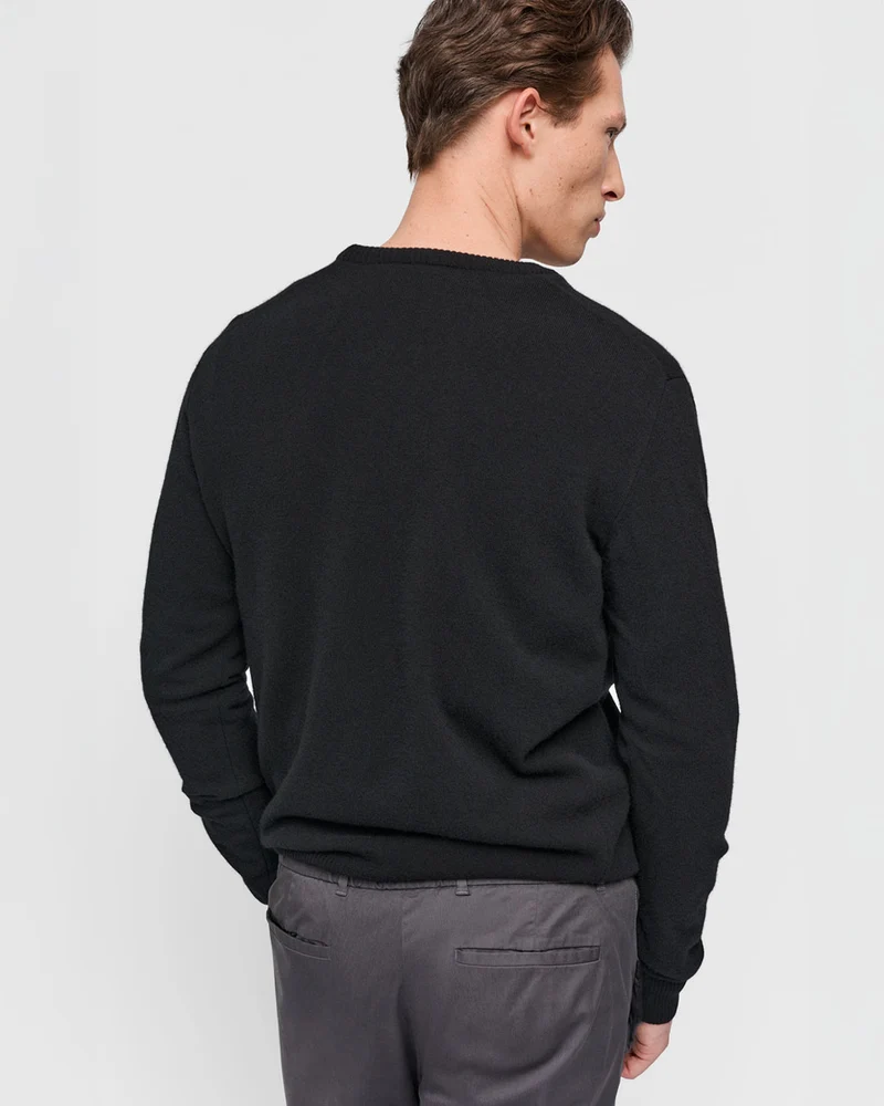 The Merino Sweater - Black