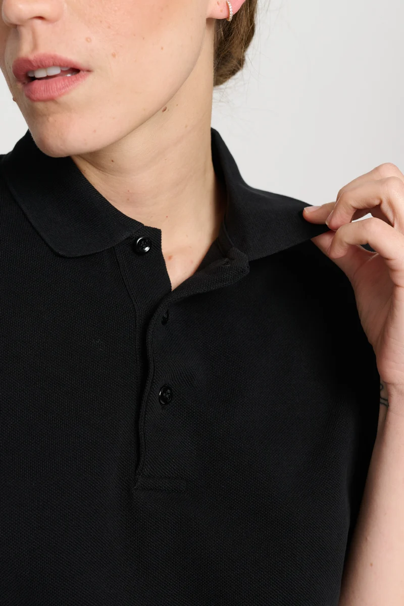 The Unisex Polo Shirt - Black