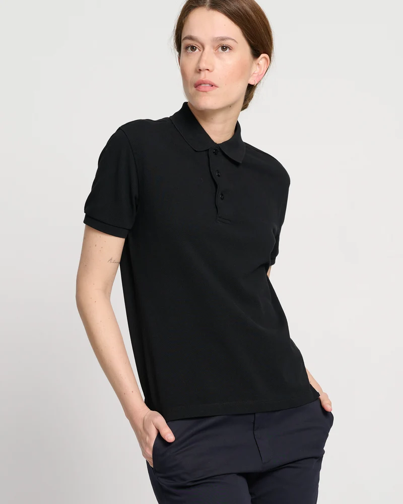 The Unisex Polo Shirt - Black