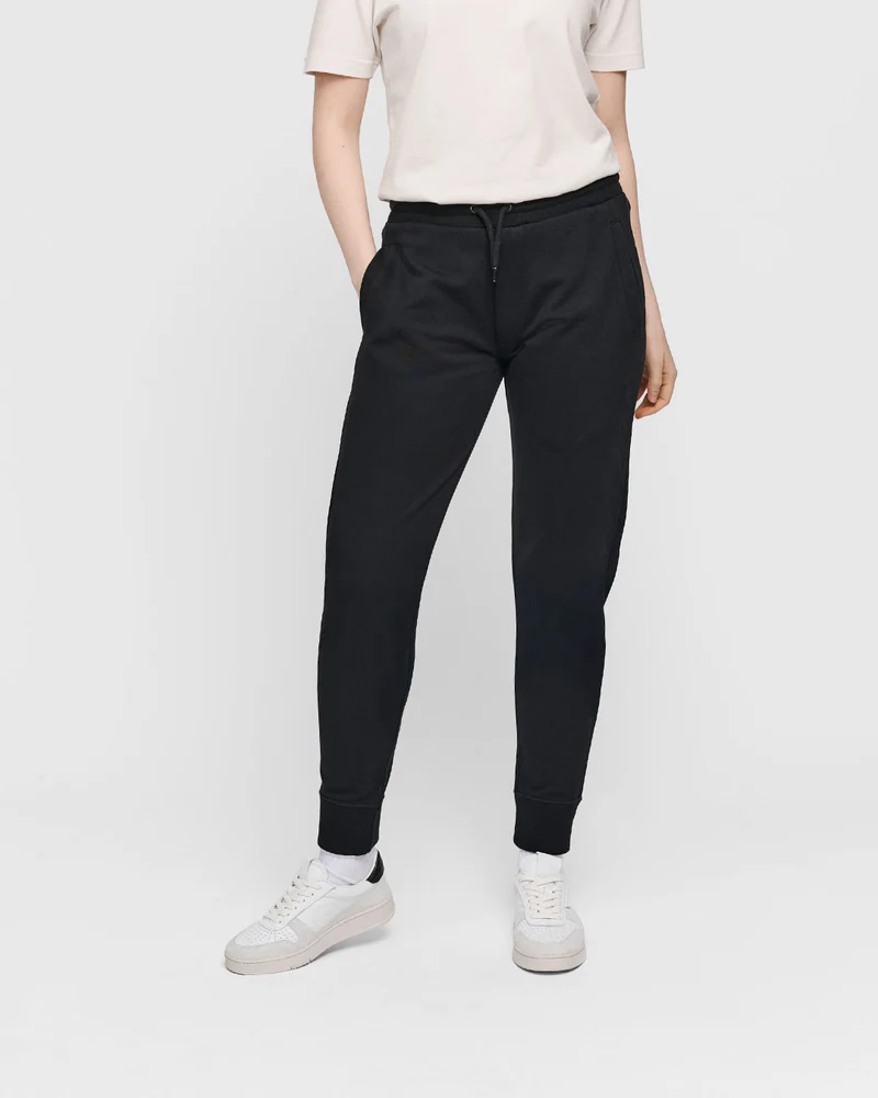 The Unisex Sweatpants - Washed Black