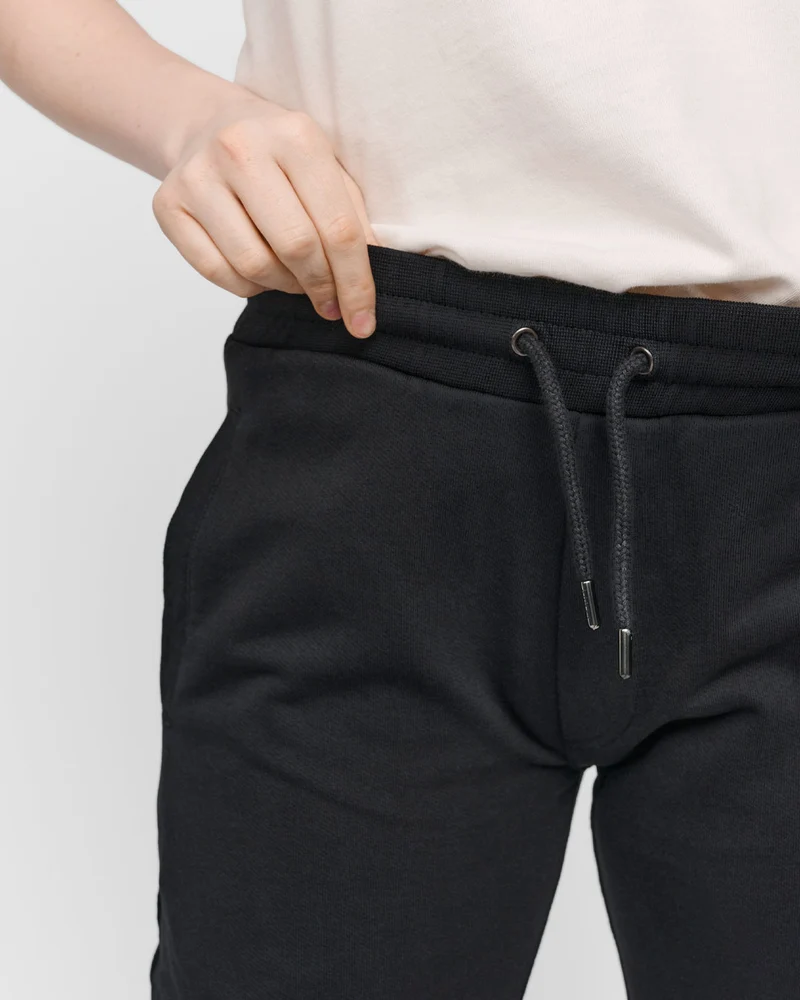 The Unisex Sweatpants - Washed Black