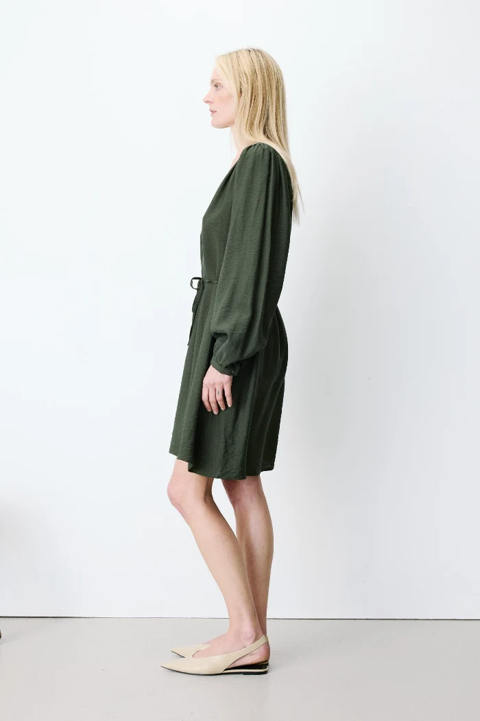 Grace & Mila Kleid Alienor khaki