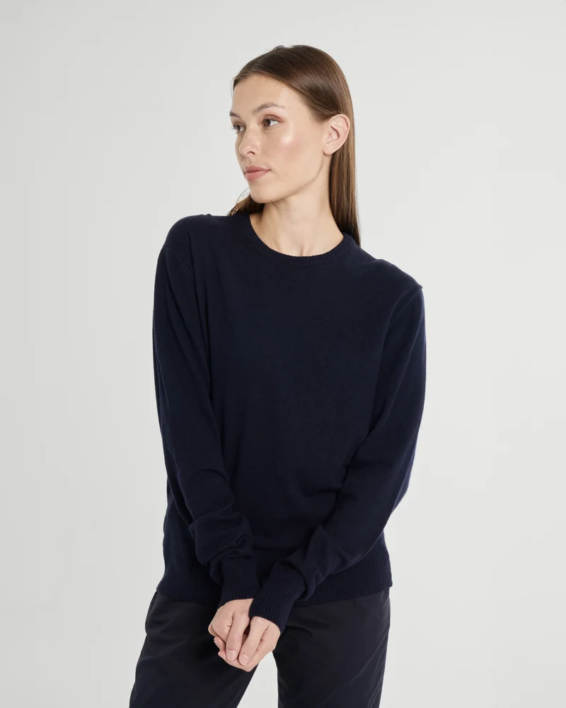 The Unisex Merino Sweater - Navy