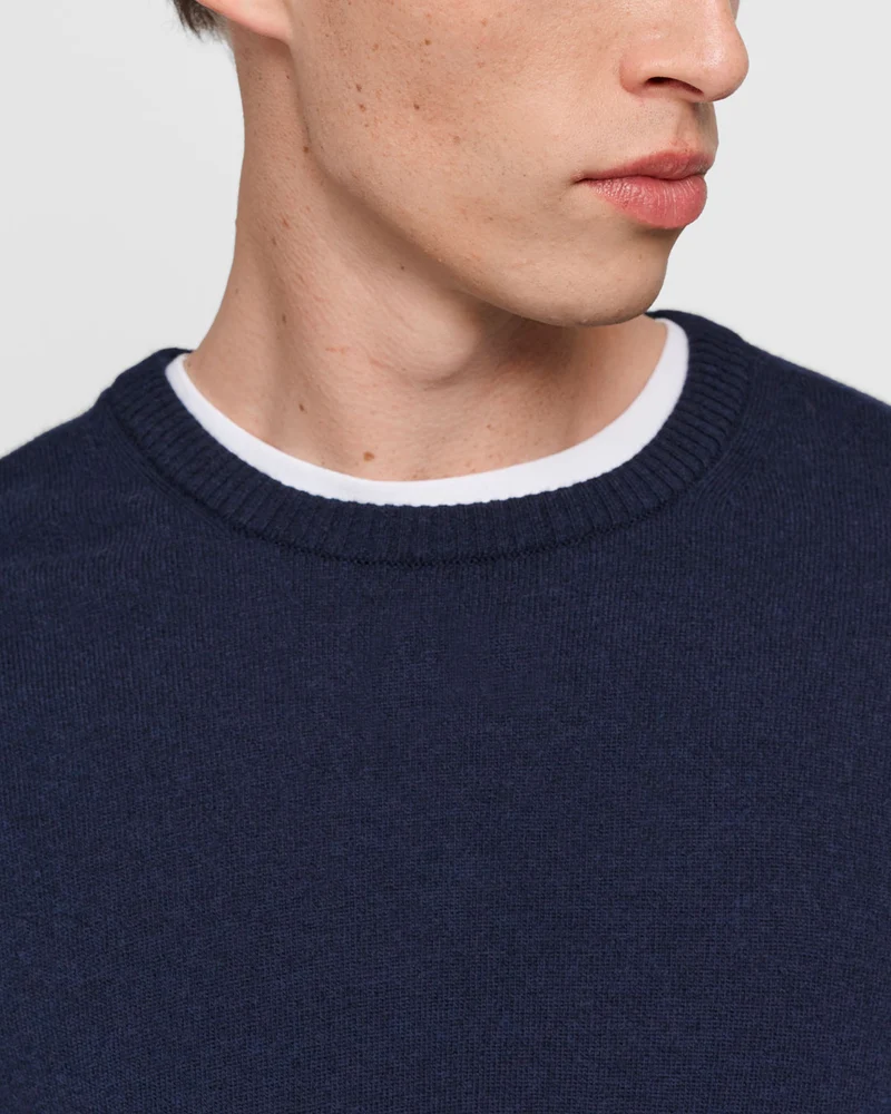 The Merino Sweater - Navy