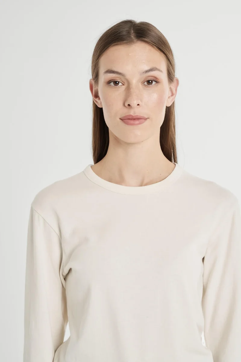The Unisex Longsleeve T-Shirt - Off-White