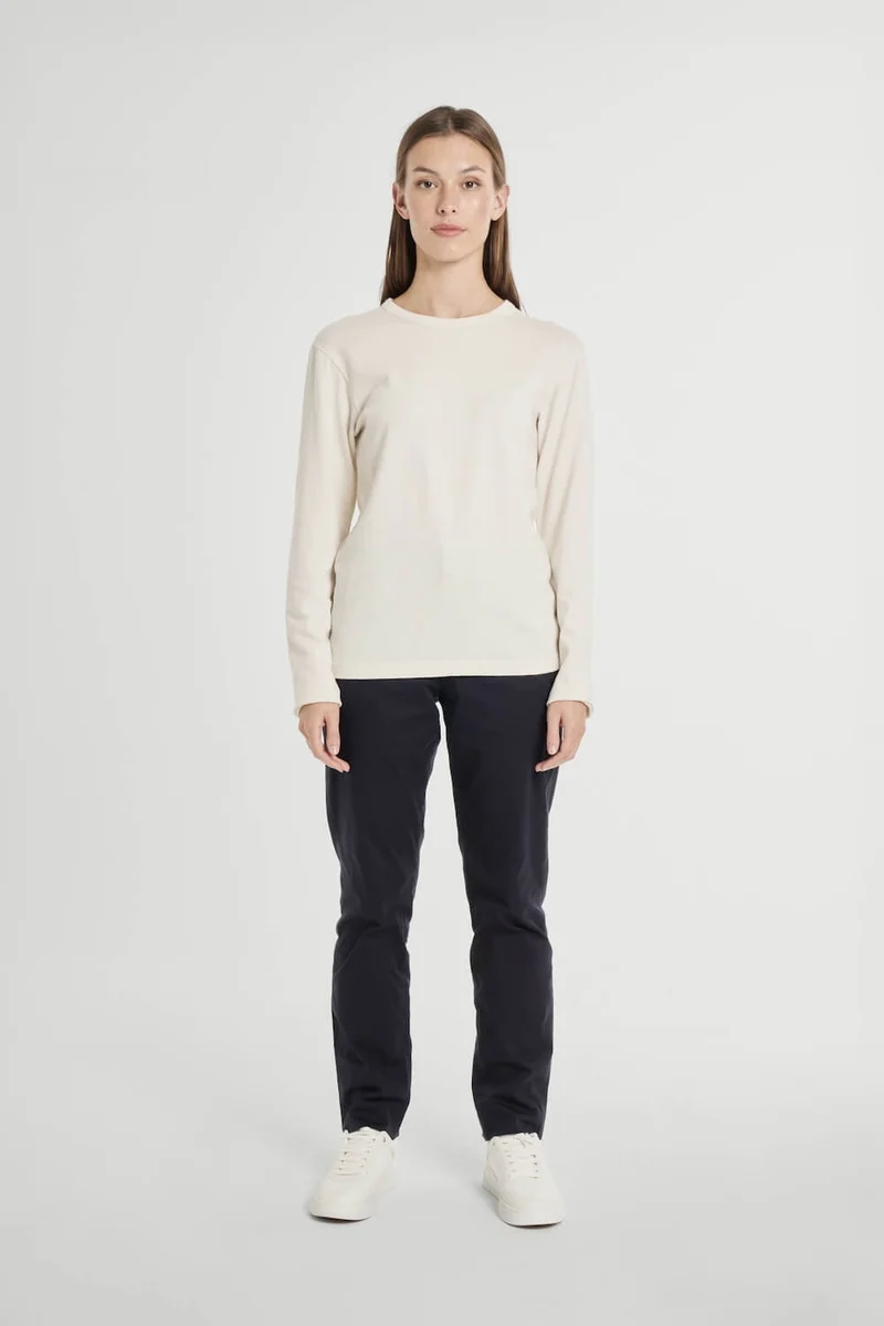 The Unisex Longsleeve T-Shirt - Off-White