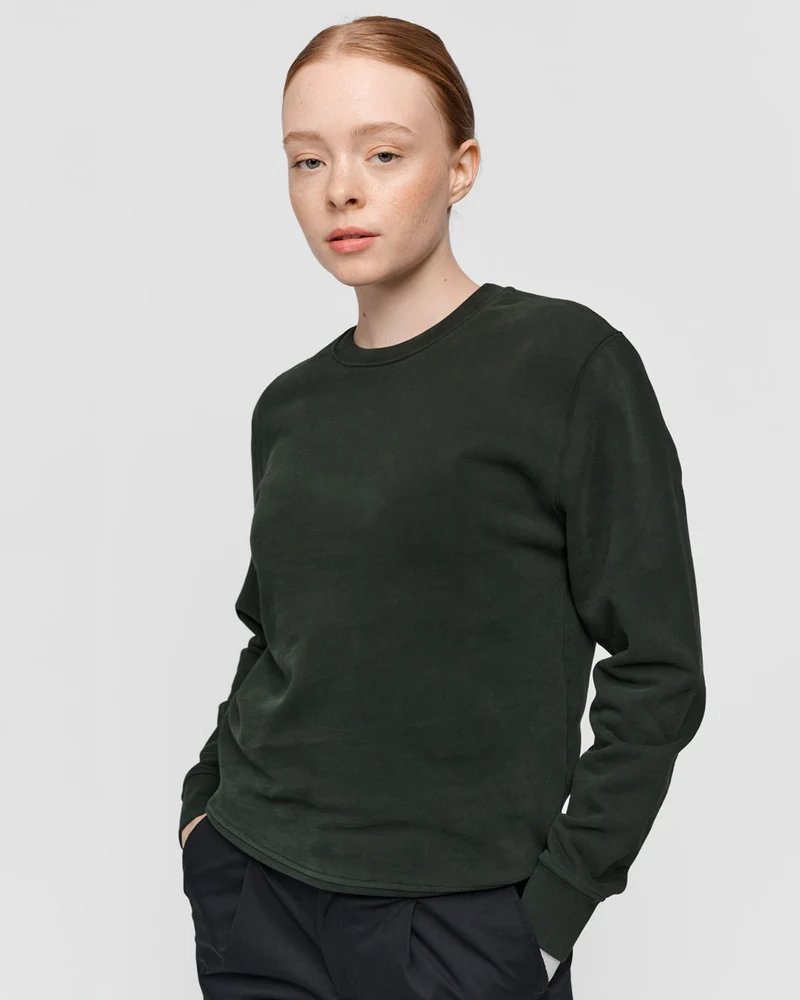 The Unisex Sweatshirt - Dark Green