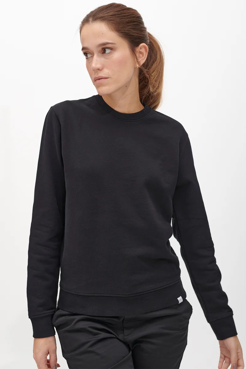 The Unisex Sweatshirt - Washed Black