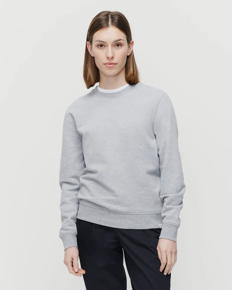 The Unisex Sweatshirt - Grey Melange