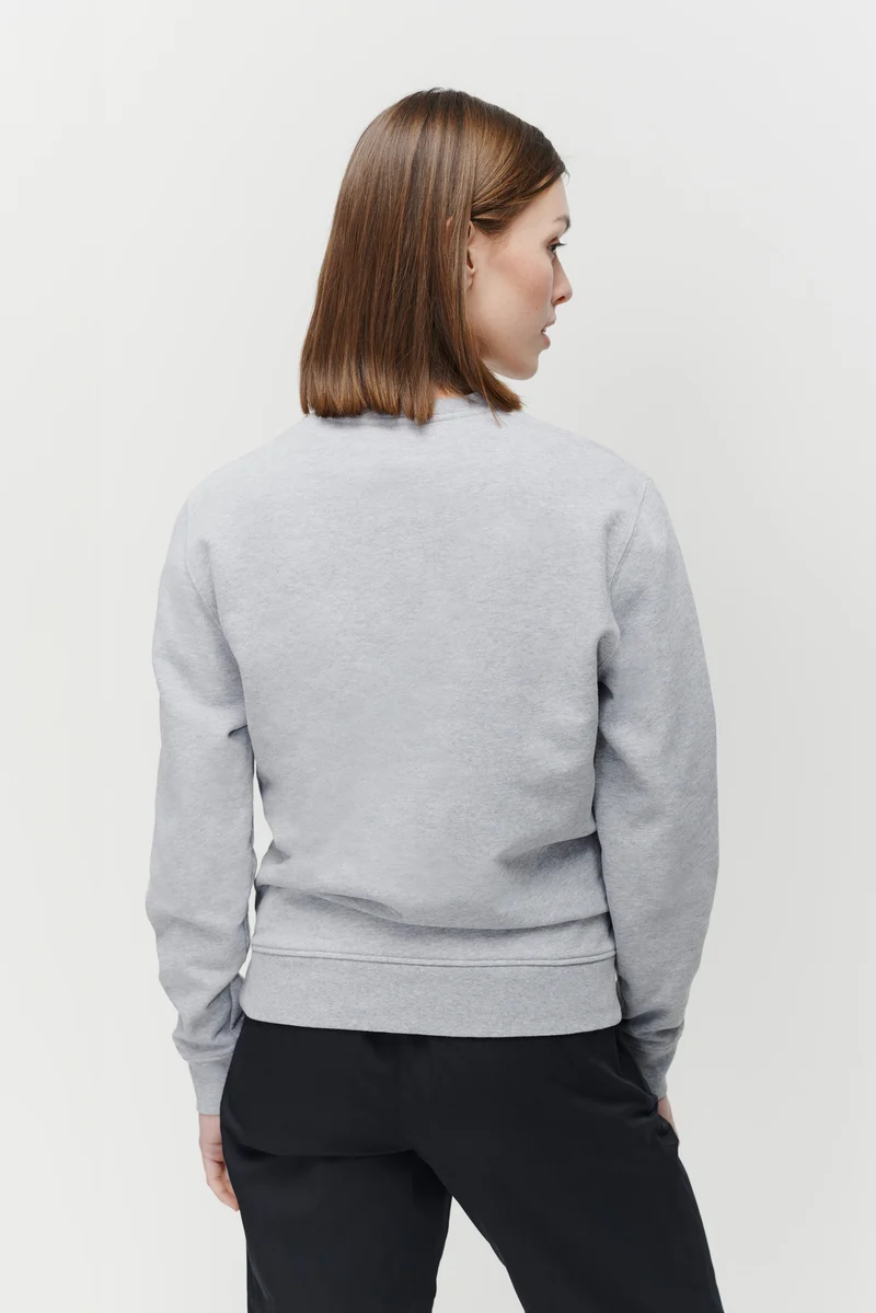 The Unisex Sweatshirt - Grey Melange