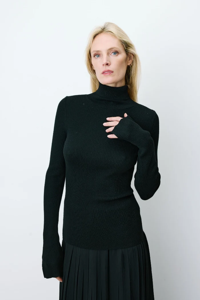 Grace & Mila Rollkragenpullover Alfred noir