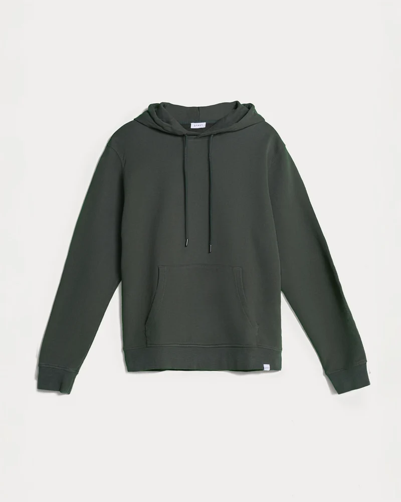 The Hooded Sweatshirt - Dark Green