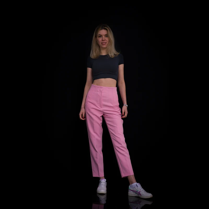 Skinny Cropped T-Shirt aus Modal