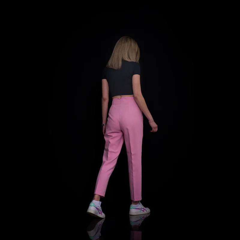 Skinny Cropped T-Shirt aus Modal