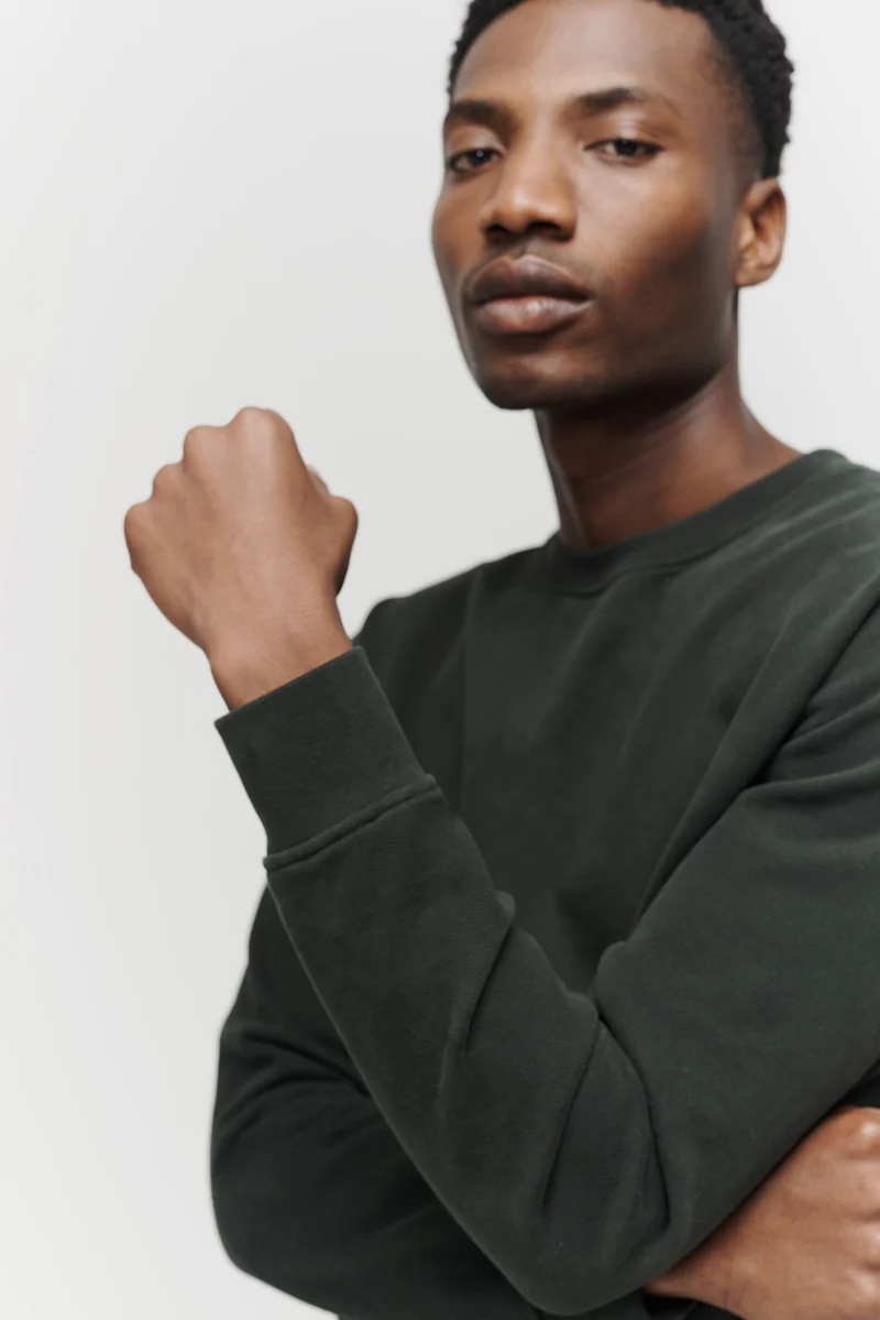 The Perfect Sweatshirt - Dark Green