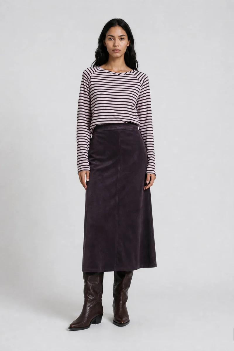 Smith & Soul Rock Kunstwildleder dark choc