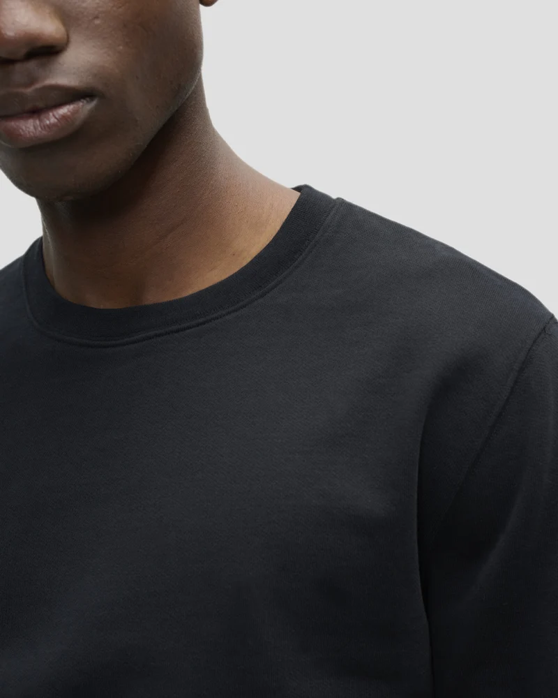The Perfect Sweatshirt - Washed Black